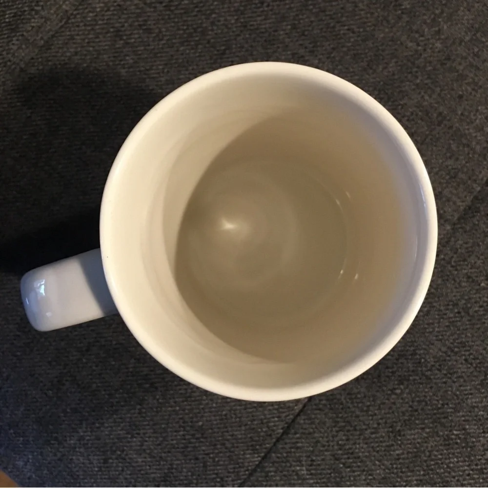 “ONE MORE CUP” Coffee Mug, White, Black, Gray, 15oz